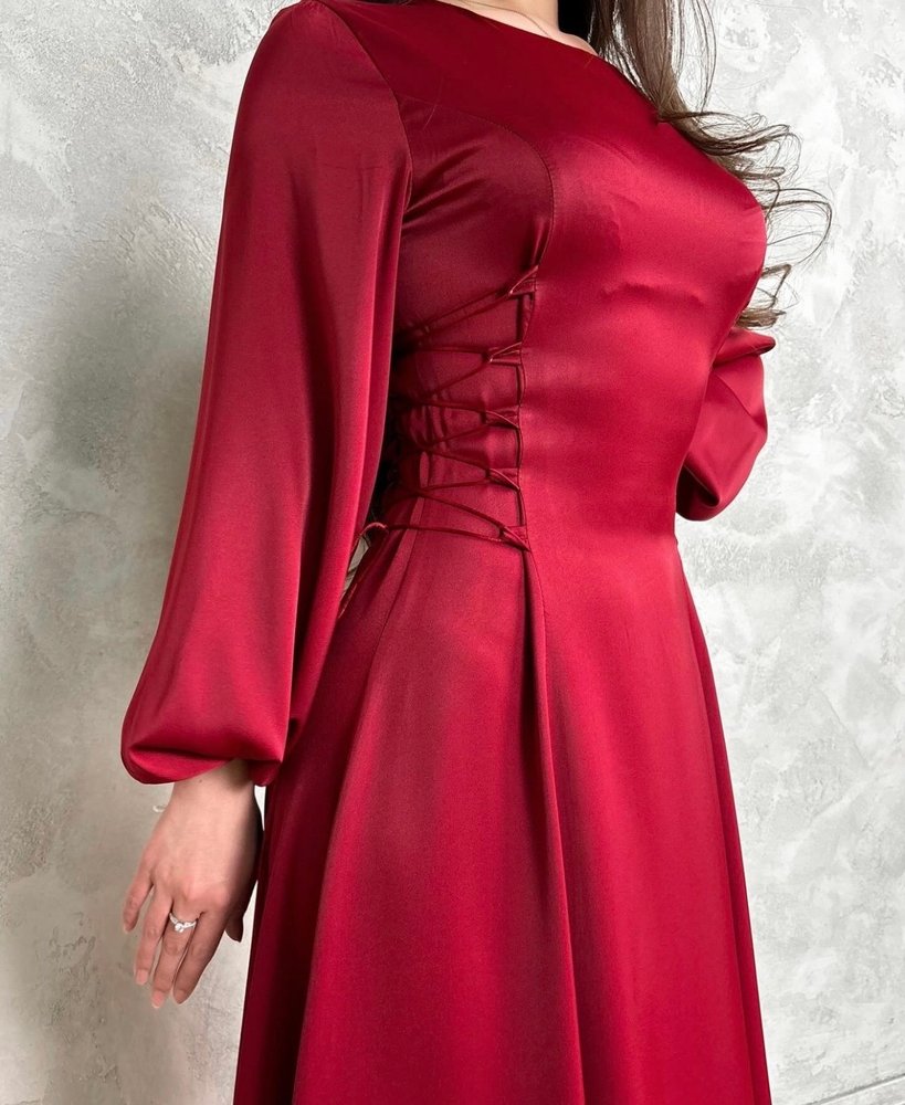 stain dress red