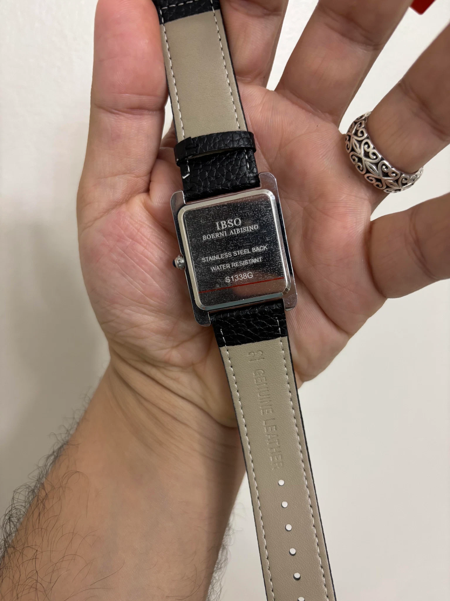 ibso tank 18mm black dial thumbnail 3