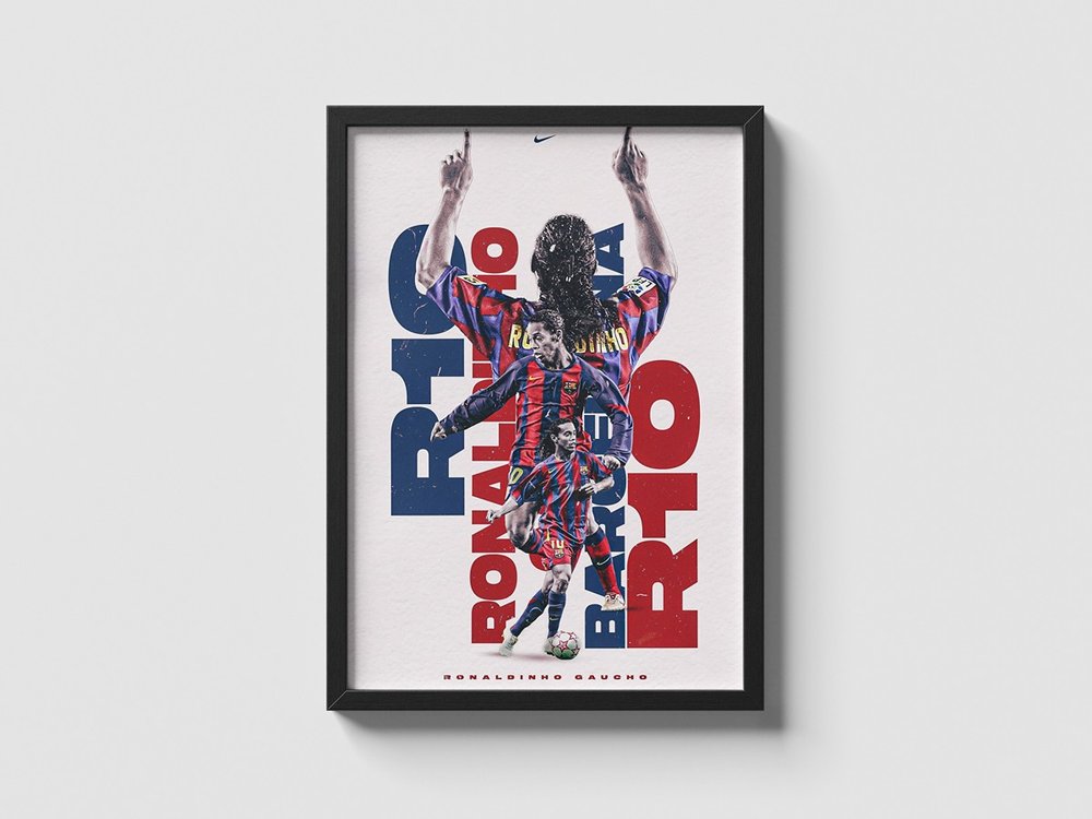 Ronaldinho 'r10' poster thumbnail 2