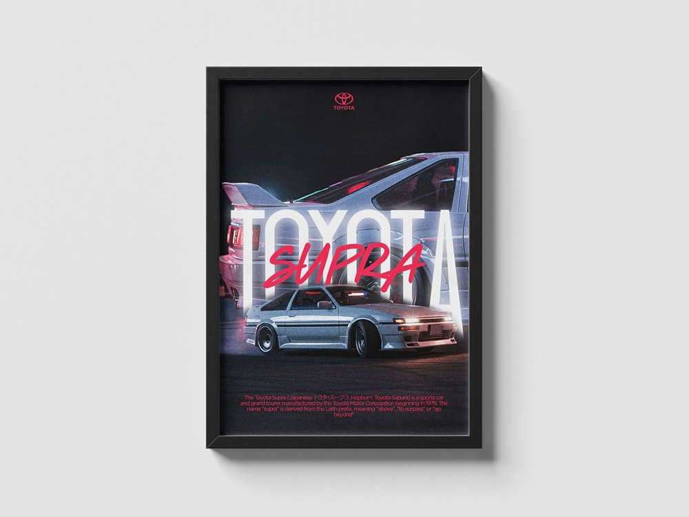toyota supra poster thumbnail 2