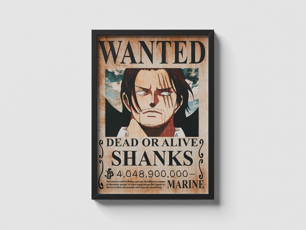 shanks 'wanted' poster thumbnail 2