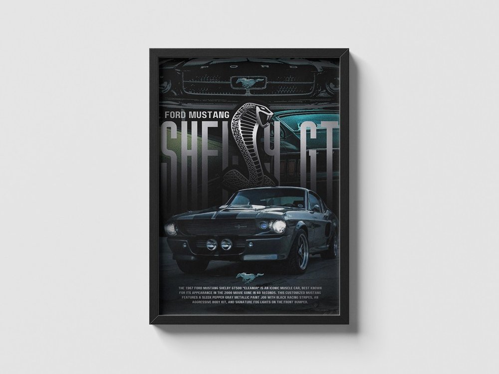Ford Mustang Shelby GT poster thumbnail 2