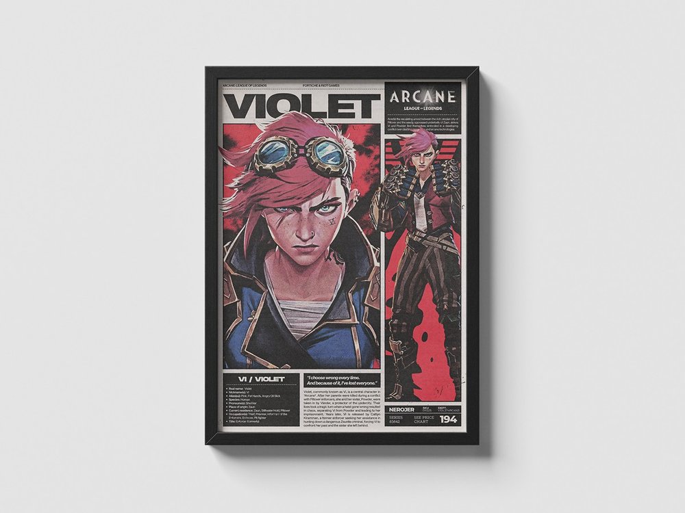 Arcane 'violet' poster thumbnail 2