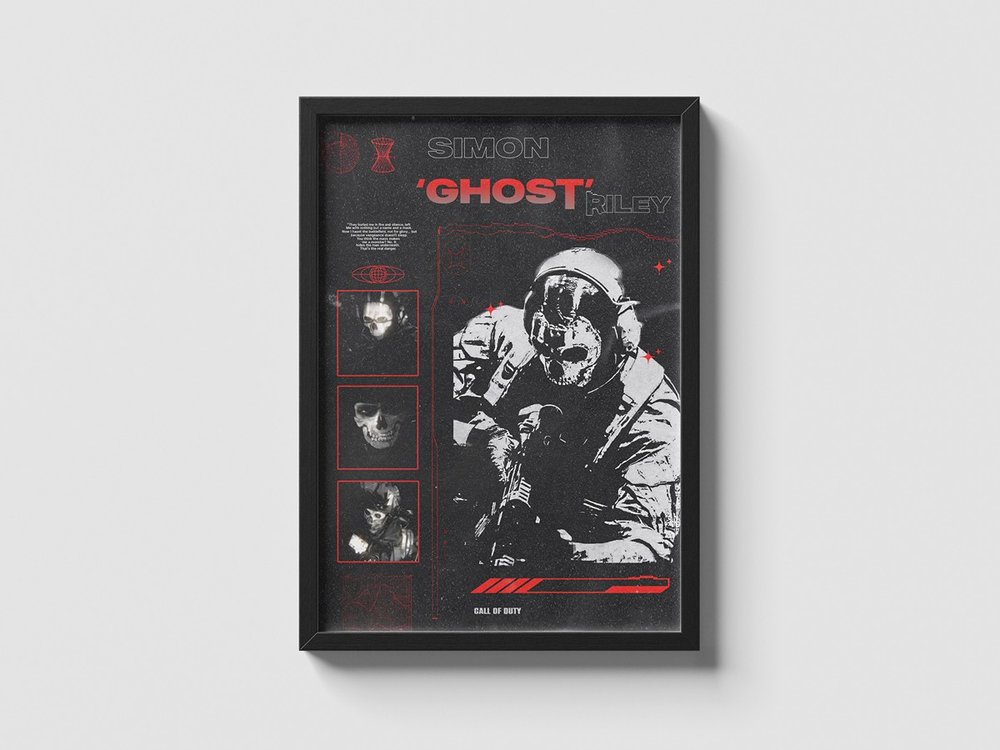 Call of duty 'ghost' poster thumbnail 2