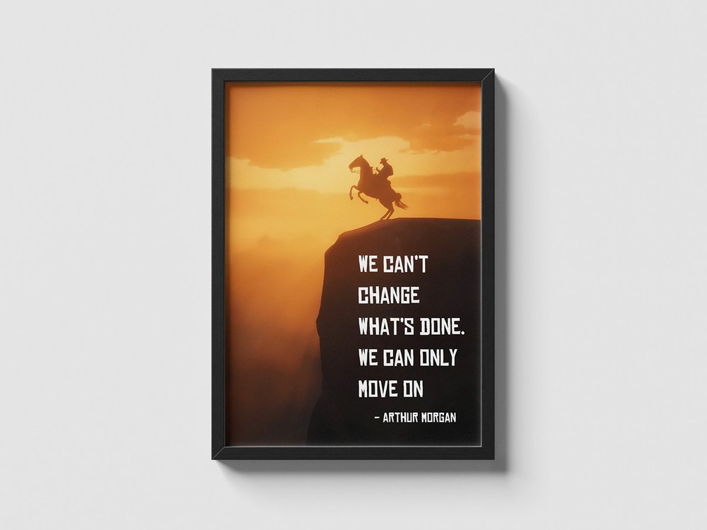Red Dead Redemption 'move on' poster thumbnail 2