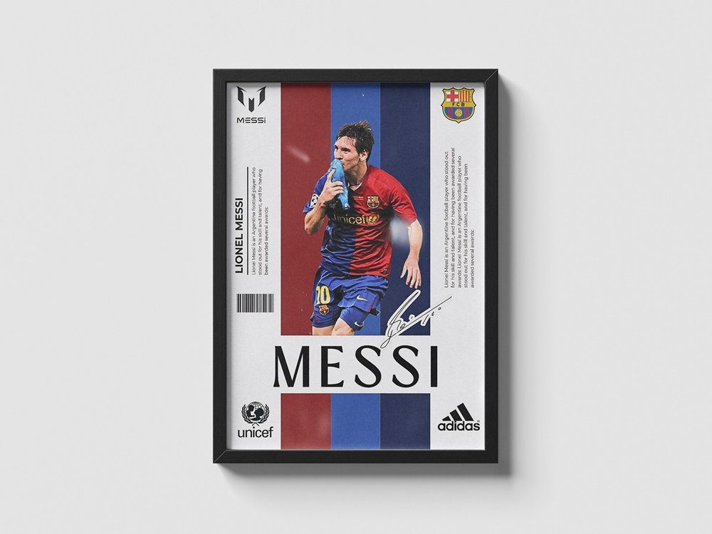 Lionel Messi 'legacy' poster thumbnail 2