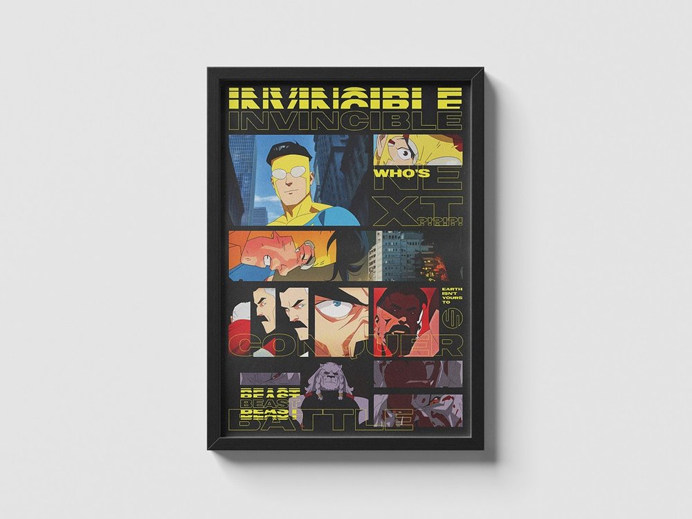 Invincible 'comic' poster thumbnail 2