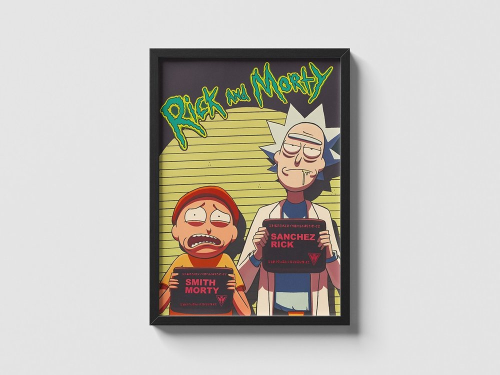Rick and morty poster thumbnail 2