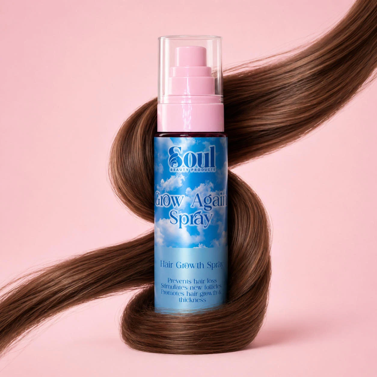 grow again hair spray - بخاخ وقف التساقط واعادة انبات الشعر