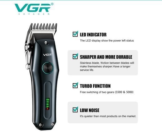 ماكينه الشعر والدقن VGR V-969 thumbnail 7