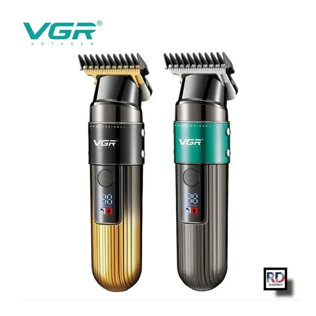 VGR V-929 ماكينة حلاقة للشعر والدقن احترافية، بشاشة ديجيتال thumbnail 2