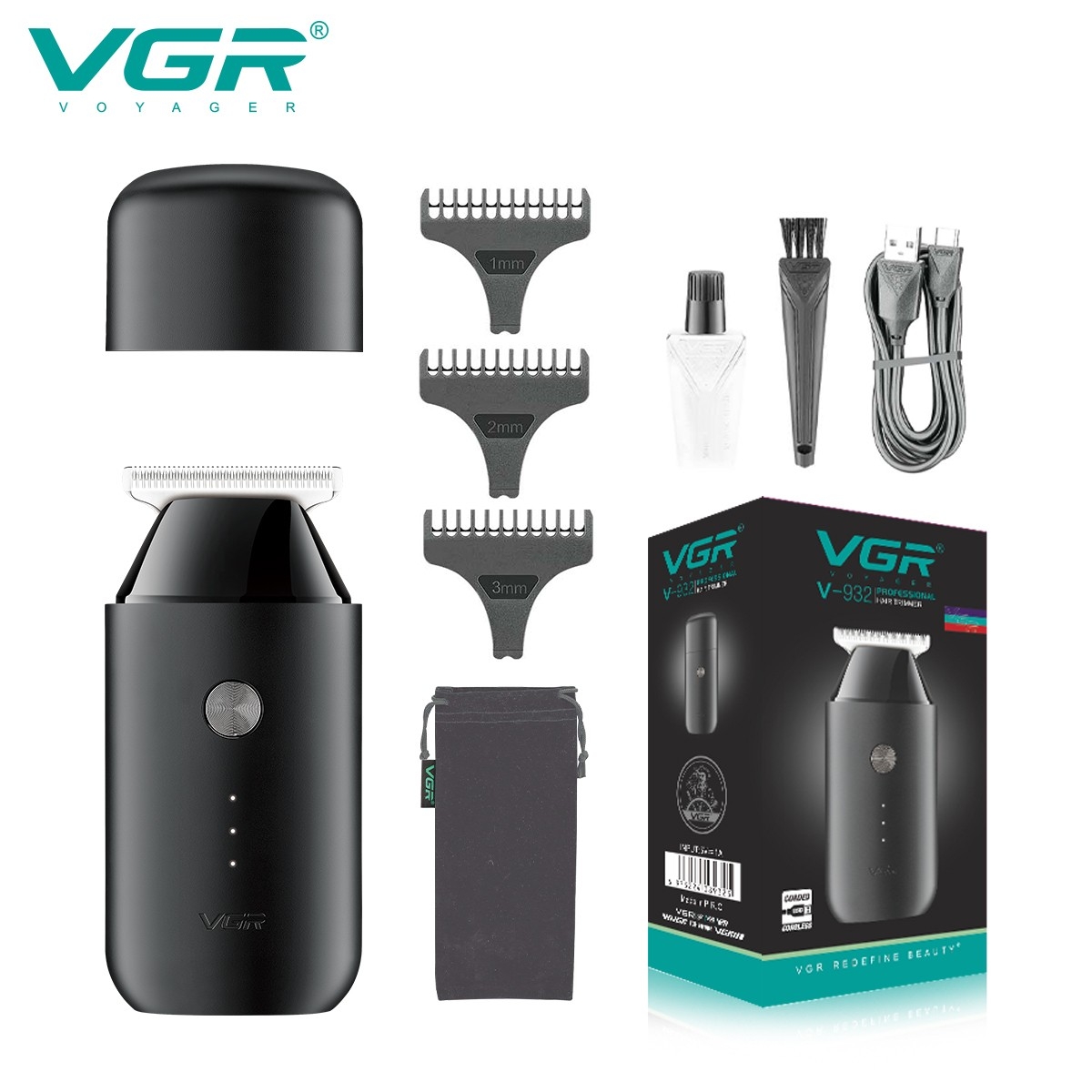 ماكينة للشعر والدقن والجسم VGR V-932 thumbnail 2