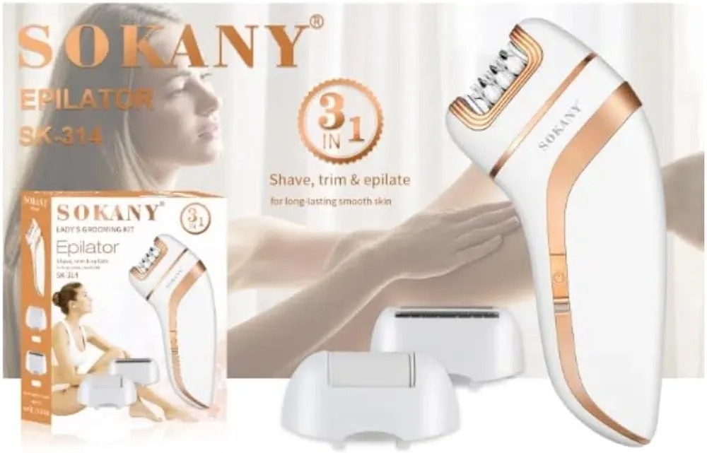مجموعة أدوات العناية 3×1 sokany sk-314 ماكينة