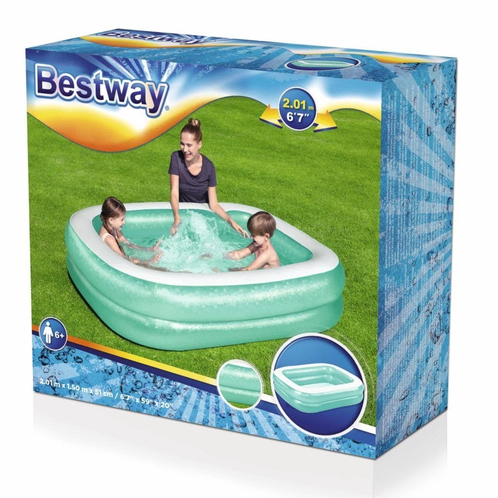 بسين مستطيل 2م bestway thumbnail 4