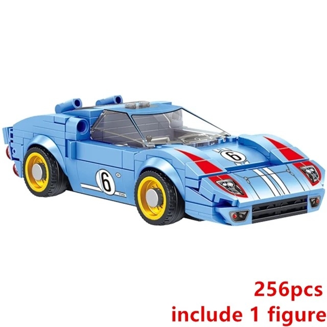 ليجو عربيه سباق gt40- عدد 256 قطعه thumbnail 6