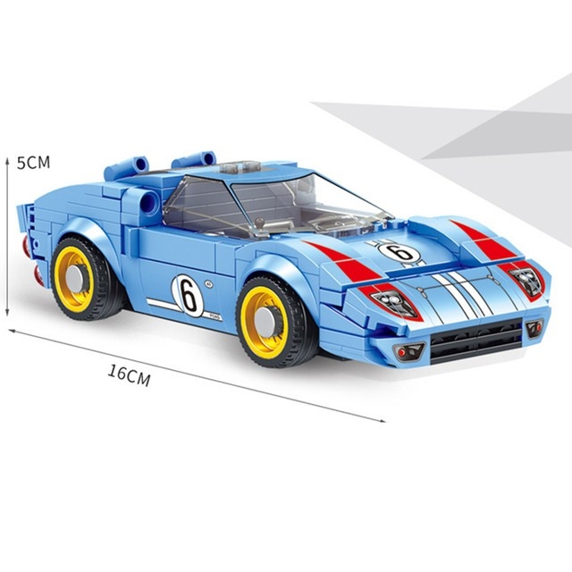 ليجو عربيه سباق gt40- عدد 256 قطعه thumbnail 3