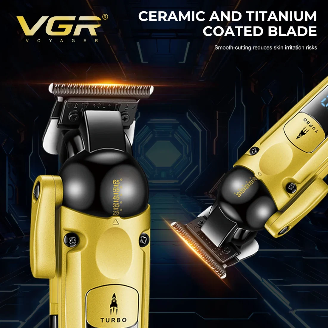 ماكينة حلاقة الشعر والدقن VGR v-274 thumbnail 5