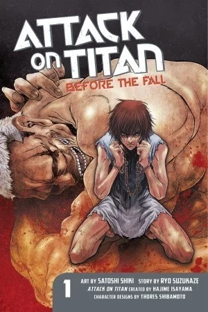 attack on titan: before the fall (17 voulmes normal size)