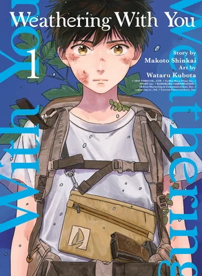 weathering with you ( 3 volumes normal size)