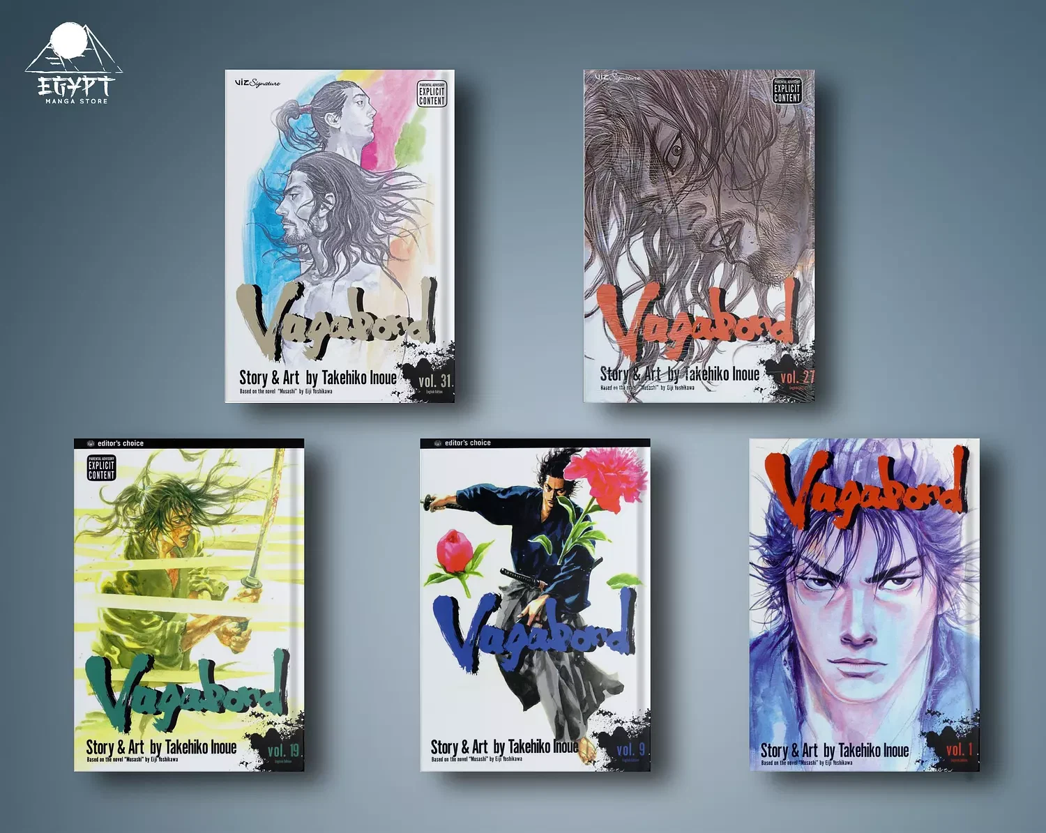 vagabond paperback (full set 37 volumes pocket size)