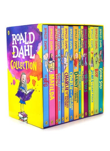 roald dahl collection (15books in a box)