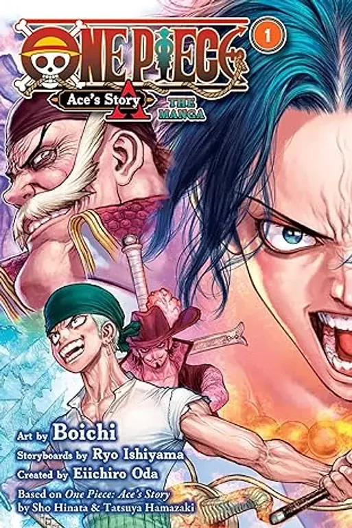 one piece: ace's story―the manga (2 volumes normal size)