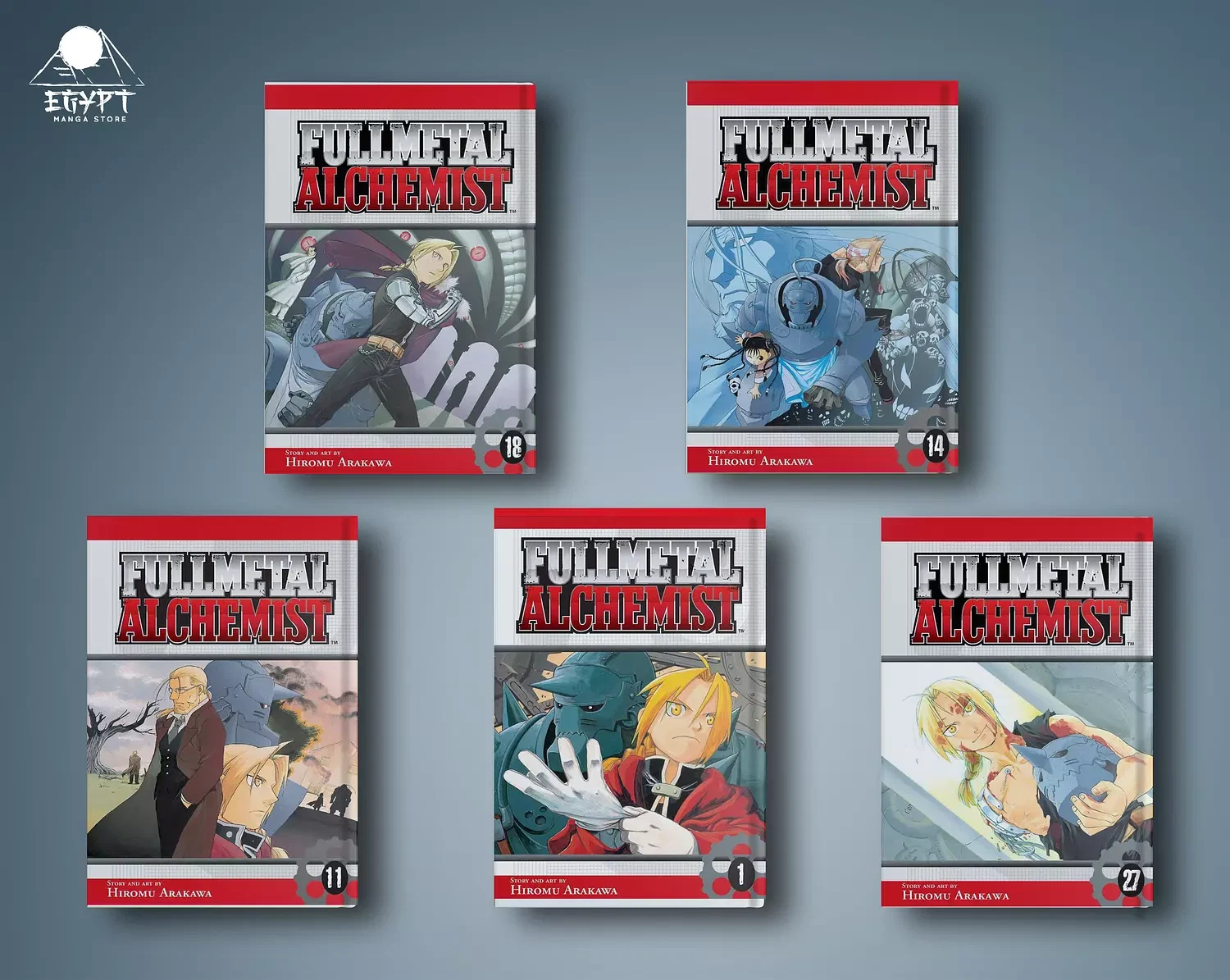 fullmetal alchemist (full set 27 volumes normal size)