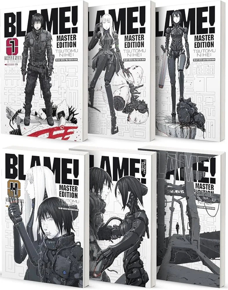blame (6 volumes normal size)