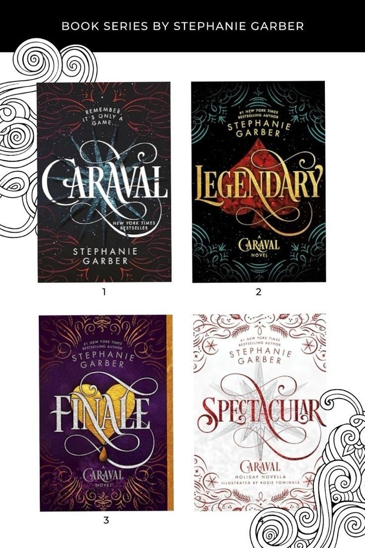 caraval series (4books)