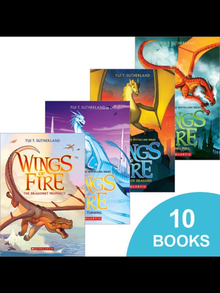 wings of fire series (10 books)