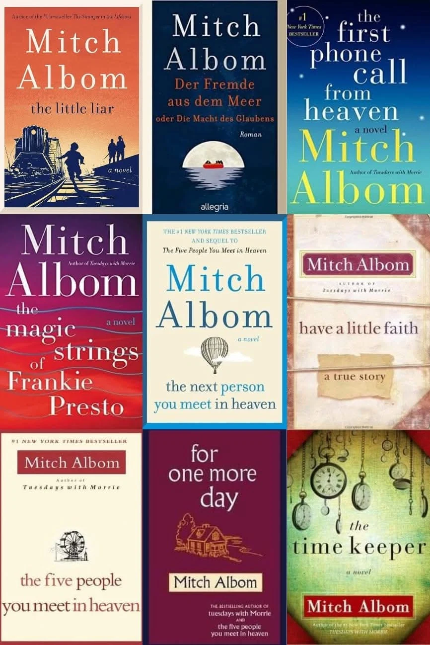 mitch albom books (9 books)