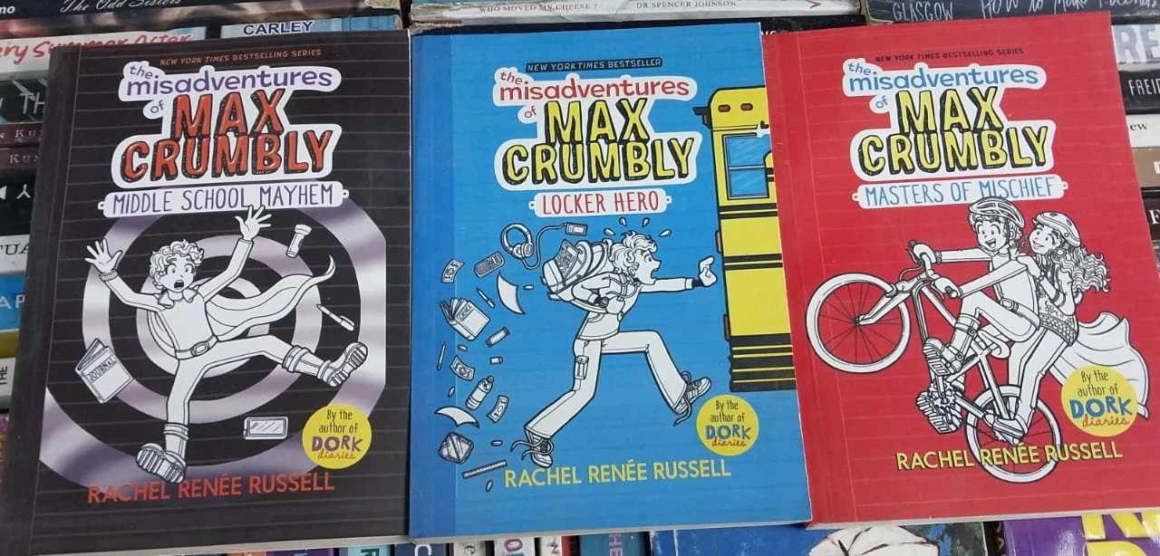the misadventures of max crumbly (3books)