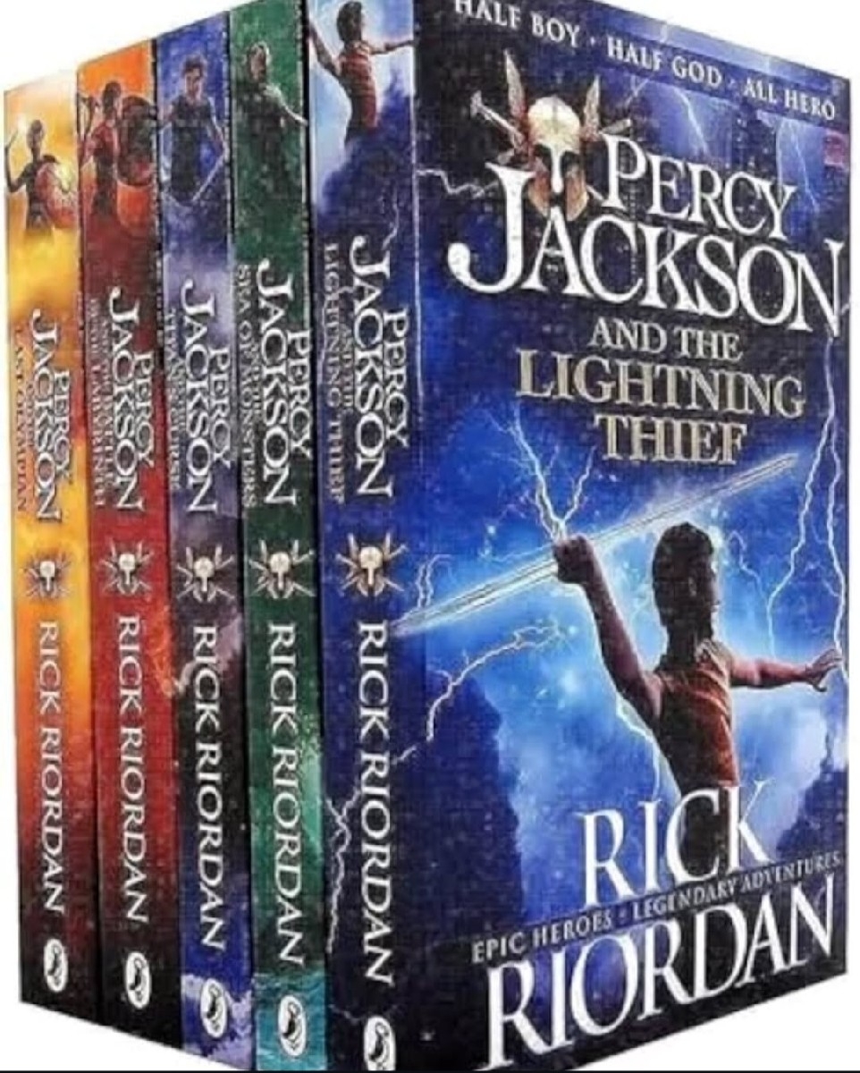 percy jackson series (5books)