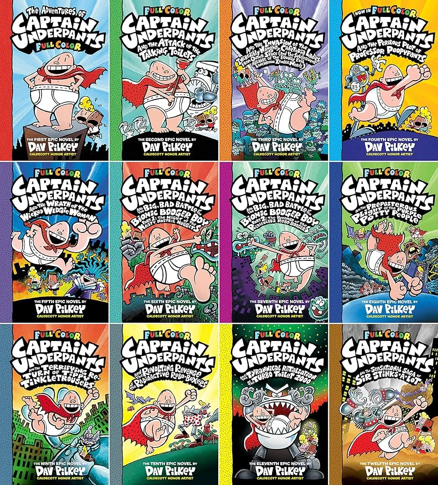 captain underpants series