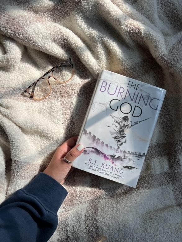 the burning god