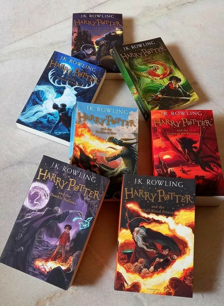 harry potter series (8books)
