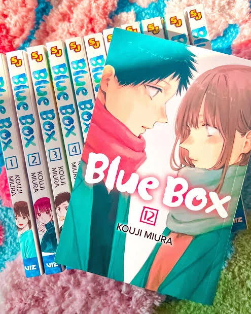 blue box (13 voulemes normal size)