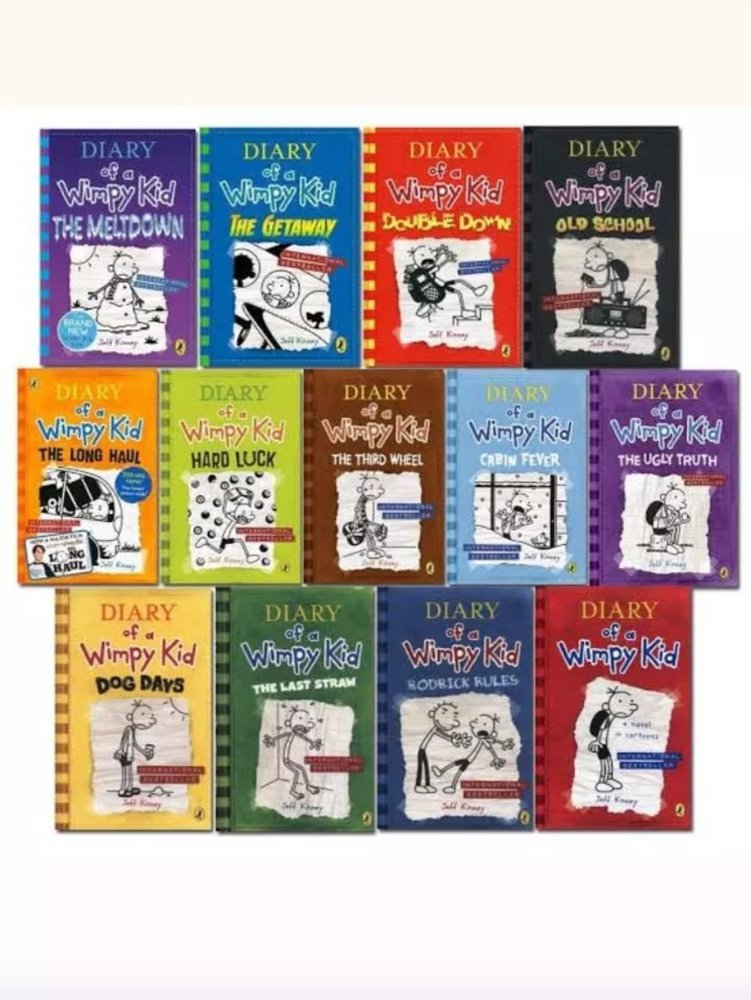 wimpy kids series (19books)