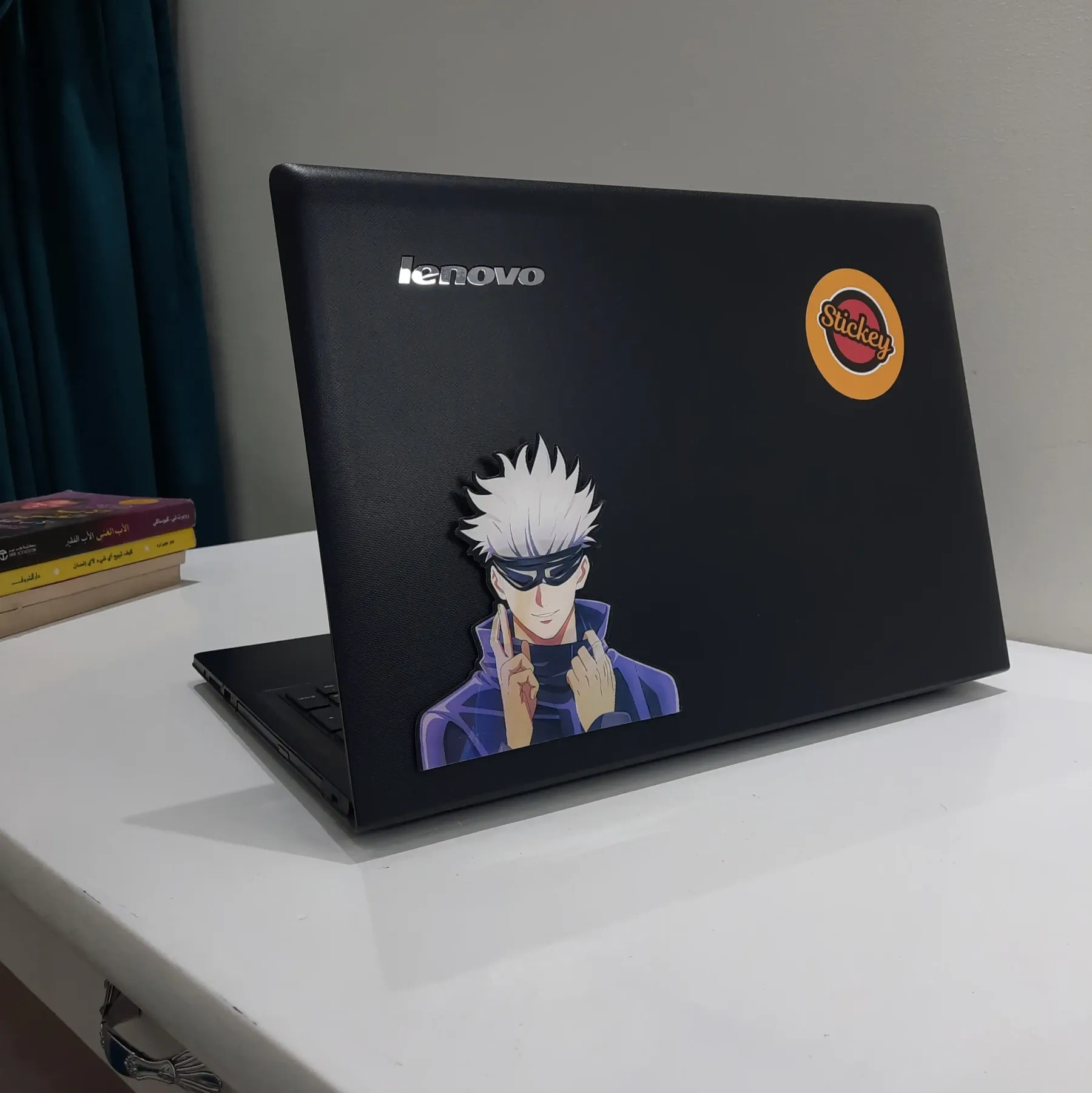 satoru gojo 3d laptop sticker thumbnail 2