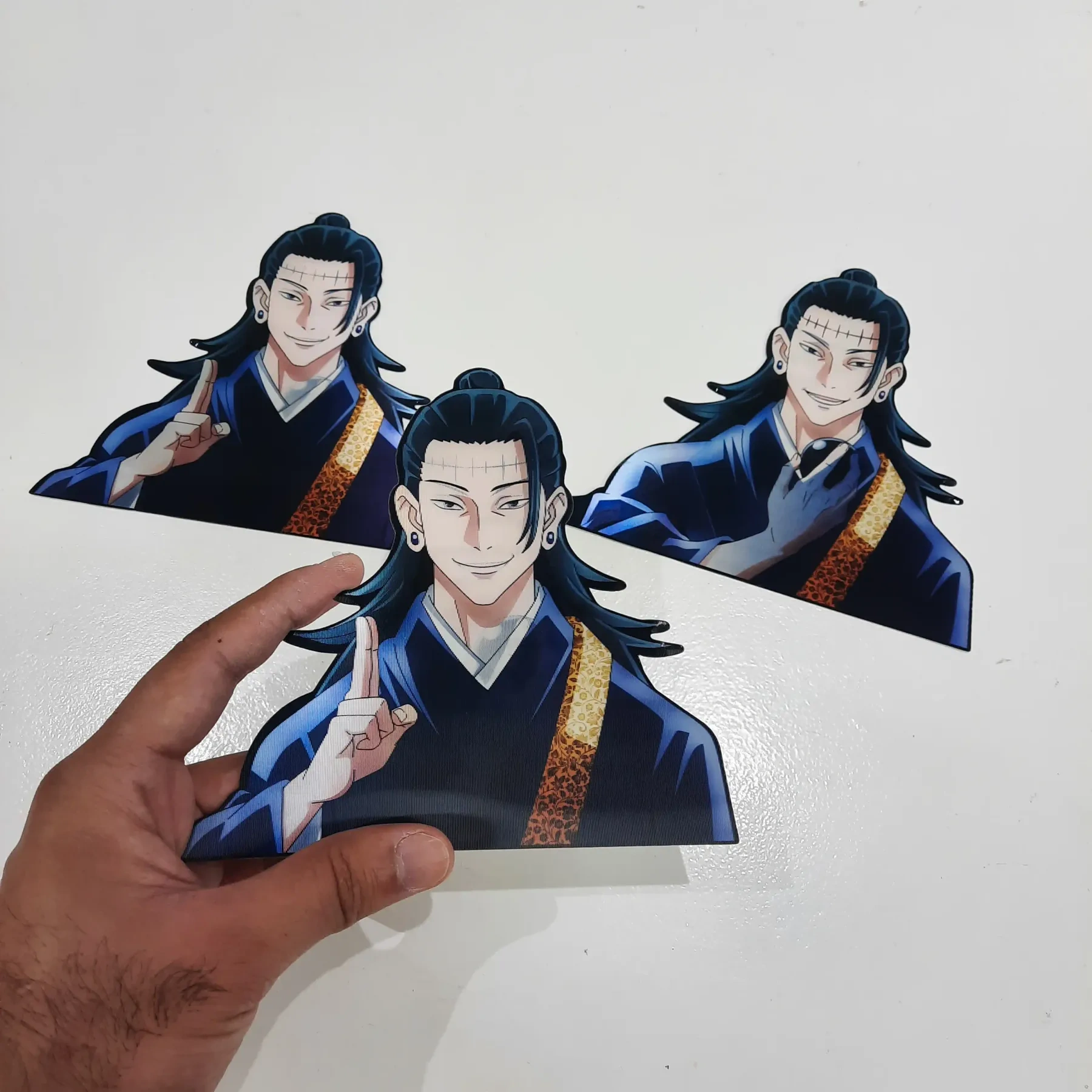 Suguru Geto 3D Laptop Sticker