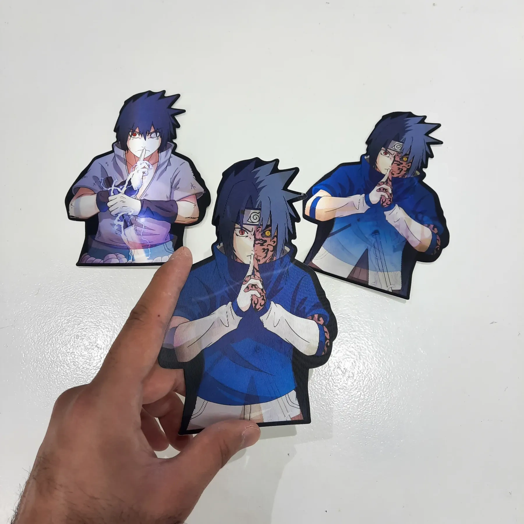 Sasuke Uchiha 3D Laptop Sticker