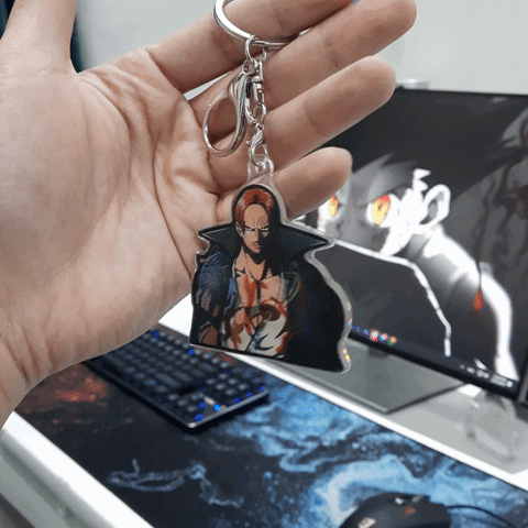 Shanks 3D Keychain Sticker thumbnail 2