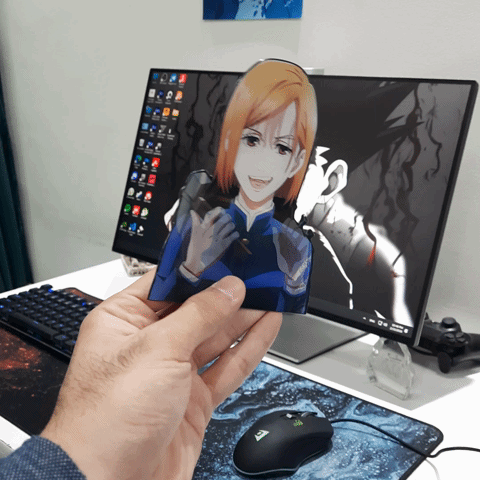 Nobara 3D Laptop Sticker thumbnail 4