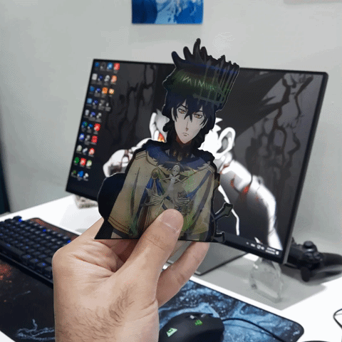 Yuno 3d Laptop Sticker thumbnail 4