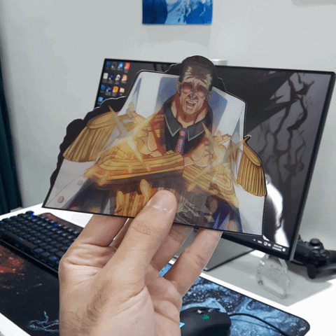Akainu 3D Laptop Sticker thumbnail 4