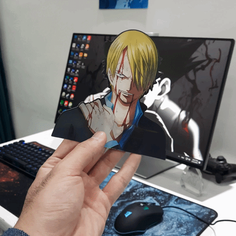 Sanji 3D Laptop Sticker thumbnail 4