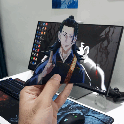 Suguru Geto 3D Laptop Sticker thumbnail 4