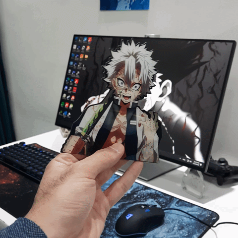 Sanemi 3D Laptop Sticker thumbnail 4