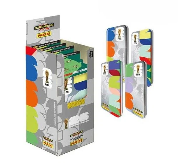 pre order panini fifa world cup 2026 adrenalyn xl - pencil tin